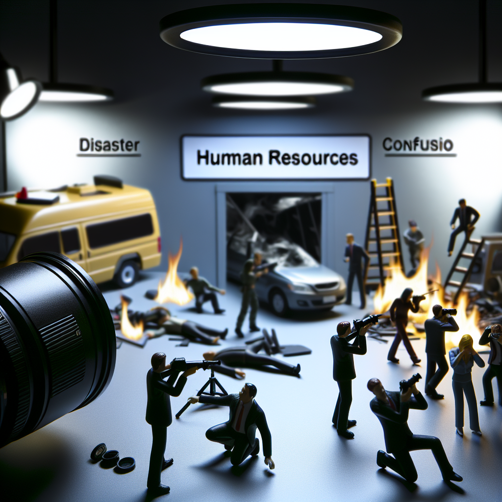 When disaster hits, what is HR's role in avoiding 'confusion and chaos'?