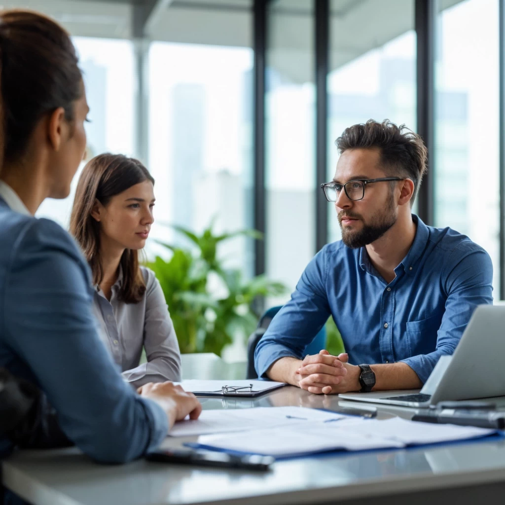 Consultant analyzing Personality® test results with a client