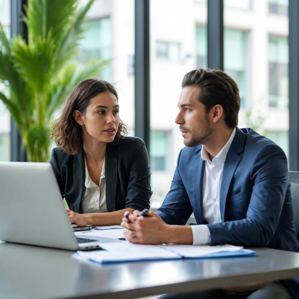 Managers opérationnels en réunion